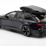 Audi RS6 C8 Avant Mythos Negru Cu Acoperiș din Carbon Ediție Asia GT Spirit 1:18
