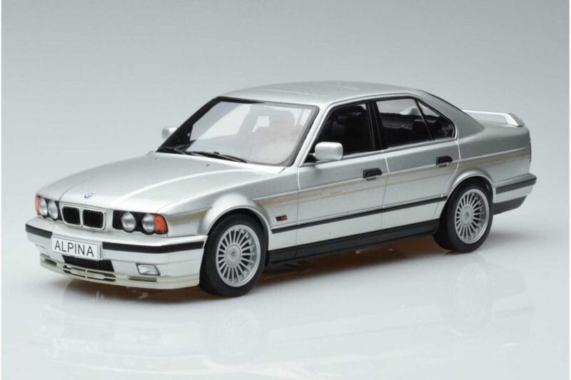 BMW Alpina B10 4.6 E34 Argintiu MCG 1:18