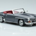 Mercedes 190 SL W121 Roadster Gri Norev 1:18