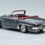Mercedes 190 SL W121 Roadster Gri Norev 1:18