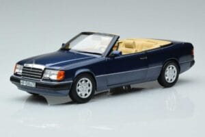 Mercedes 300 CE-24 A124 Cabriolet Nautical Blue Ediție Limitată Norev 1:18