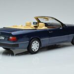 Mercedes 300 CE-24 A124 Cabriolet Nautical Blue Ediție Limitată Norev 1:18