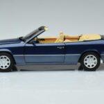 Mercedes 300 CE-24 A124 Cabriolet Nautical Blue Ediție Limitată Norev 1:18