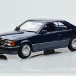 Mercedes 300 CE-24 C124 Coupé Nautical Blue Ediție Limitată Norev 1:18