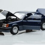 Mercedes 300 CE-24 C124 Coupé Nautical Blue Ediție Limitată Norev 1:18