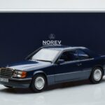 Mercedes 300 CE-24 C124 Coupé Nautical Blue Ediție Limitată Norev 1:18