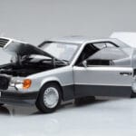 Mercedes 300 CE-24 C124 Coupé Argintiu Norev 1:18