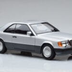 Mercedes 300 CE-24 C124 Coupé Argintiu Norev 1:18