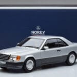 Mercedes 300 CE-24 C124 Coupé Argintiu Norev 1:18