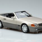 Mercedes 500 SL R129 Argintiu Fumuriu Norev 1:18