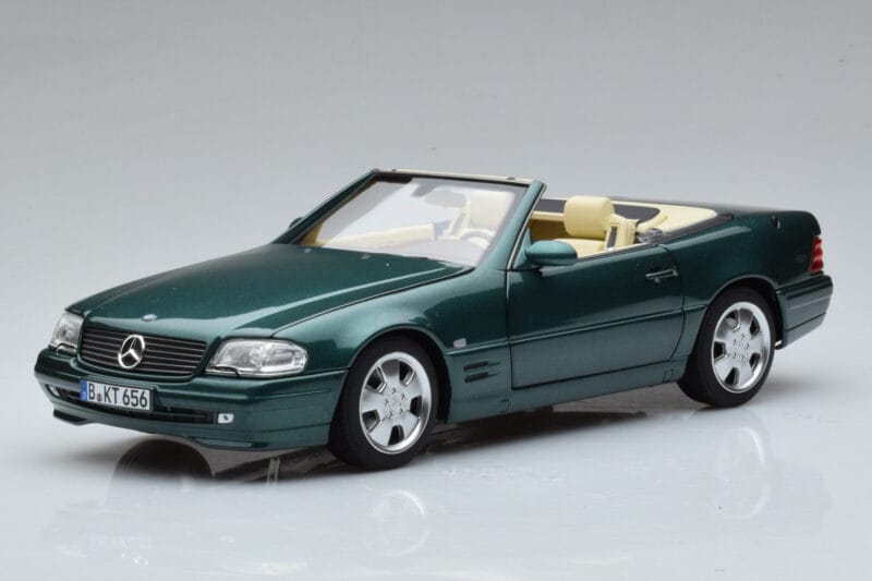 Mercedes SL500 R129 Verde Metalizat Norev 1:18