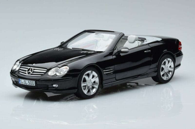 Mercedes SL500 R230 Negru Norev 1:18