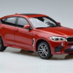 BMW BMW X6M F86 SUV Roșu Norev 1:18 1:18 Metal
