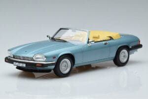 Jaguar XJS V12 Cabriolet Albastru Deschis Metalic Norev 1:18