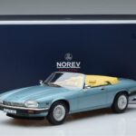 Jaguar Jaguar XJS V12 Cabriolet Albastru Deschis Metalic Norev 1:18 1:18 Metal