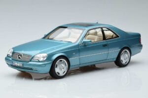 Mercedes CL600 C140 Albastru Metalic Norev 1:18