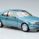 Mercedes Mercedes CL600 C140 Albastru Metalic Norev 1:18 1:18 Metal