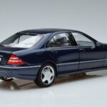 Mercedes Mercedes AMG S55 W220 Sedan Albastru Norev 1:18 1:18 Metal