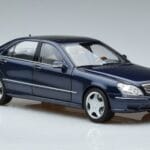Mercedes Mercedes AMG S55 W220 Sedan Albastru Norev 1:18 1:18 Metal