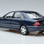 Mercedes Mercedes AMG S55 W220 Sedan Albastru Norev 1:18 1:18 Metal