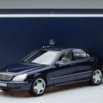 Mercedes Mercedes AMG S55 W220 Sedan Albastru Norev 1:18 1:18 Metal