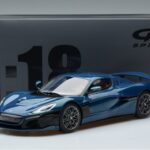 Rimac Rimac Nevera Coupe Albastru GT Spirit 1:18 1:18 Rășină