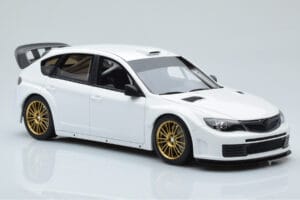 Subaru Impreza WRX STI R205 Cu Piese Personalizate Alb Otto 1:18 OT1037 Rășină - imaginea 4 din 6