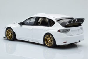Subaru Impreza WRX STI R205 Cu Piese Personalizate Alb Otto 1:18 OT1037 Rășină - imaginea 5 din 6