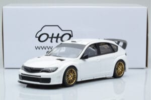 Subaru Impreza WRX STI R205 Cu Piese Personalizate Alb Otto 1:18 OT1037 Rășină - imaginea 6 din 6
