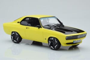 Opel Manta GSE Elektromod Galben Otto 1:18 OT434 Rășină - imaginea 4 din 6