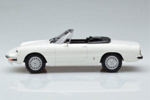 Alfa Romeo 2000 Spider Alb Norev 1:18 187882 Metal - imaginea 4 din 7