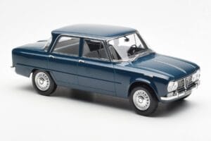 Alfa Romeo Giulia TI Albastru Petrol Norev 1:18 187971 Metal - imaginea 4 din 6
