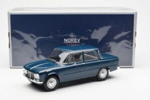 Alfa Romeo Giulia TI Albastru Petrol Norev 1:18 187971 Metal - imaginea 6 din 6