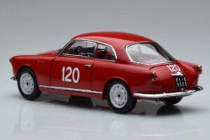 Alfa Romeo Giulietta SV #120 Mille Miglia 1956 Kyosho 1:18 08957A Metal - imaginea 6 din 9
