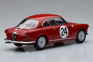 Alfa Romeo Giulietta SV #24 Targa Florio 1958 Kyosho 1:18 08957B Metal - imaginea 3 din 9