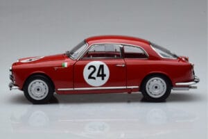 Alfa Romeo Giulietta SV #24 Targa Florio 1958 Kyosho 1:18 08957B Metal - imaginea 4 din 9