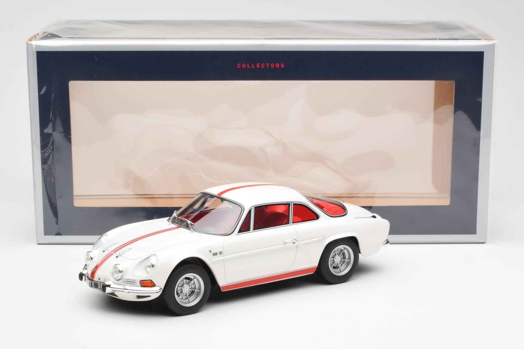 Alpine A110 1600S Alb Norev 1:18 185303 Metal - imaginea 6 din 6