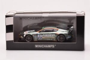 Aston Martin DBRS9 BMS Scuderia Italia #23 Zani / Mugelli FIA GT3 European Championship Spa 2006 Minichamps 1:43 400061323 Me - imaginea 4 din 4