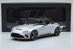 Aston Martin V12 Speedster Argintiu GT Spirit 1:18 GT430 Rășină - imaginea 6 din 6
