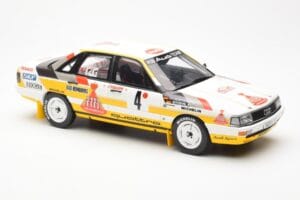 Audi 200 Quattro #4 W. Rohrl / C. Geistdorfer Rally Monte Carlo 1987 Otto 1:18 OT439 Metal - imaginea 4 din 6