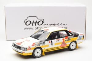 Audi 200 Quattro #4 W. Rohrl / C. Geistdorfer Rally Monte Carlo 1987 Otto 1:18 OT439 Metal - imaginea 6 din 6