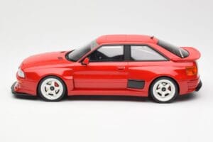 Audi 80 B4 Coupe Prior Design RS2 Roșu Otto 1:18 OT1068 Rășină - imaginea 3 din 6