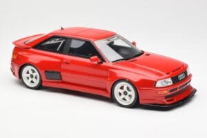 Audi 80 B4 Coupe Prior Design RS2 Roșu Otto 1:18 OT1068 Rășină - imaginea 4 din 6