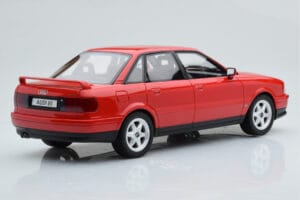 Audi 80 B4 Quattro Competition Laser Roșu Otto 1:18 OT355 Rășină - imaginea 2 din 6