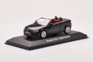 Audi A3 8P Cabriolet Negru Minichamps 1:43 5010803333 Metal - imaginea 2 din 4