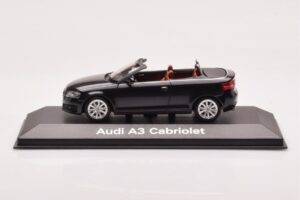 Audi A3 8P Cabriolet Negru Minichamps 1:43 5010803333