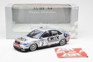 Audi A4 B5 Orix #2 P. Radisch 1998 UT Models 1:18 39872 Metal - imaginea 6 din 6