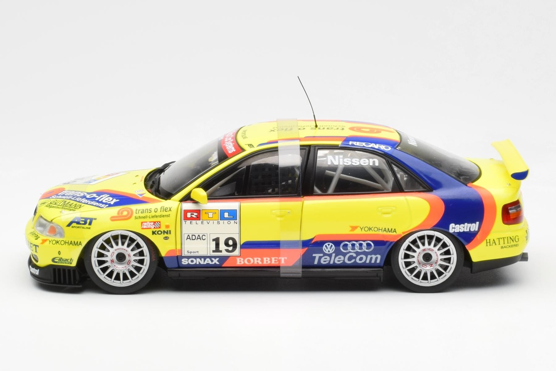 Audi A4 B5 STW #19 Nissen Abt Sportline 1997 UT Models 1:18 39747 Metal - imaginea 3 din 6