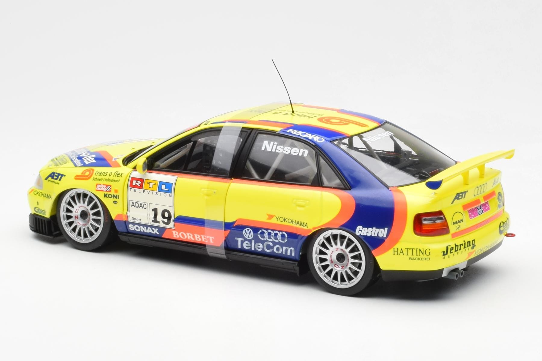 Audi A4 B5 STW #19 Nissen Abt Sportline 1997 UT Models 1:18 39747 Metal - imaginea 5 din 6