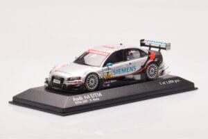 Audi A4 B7 DTM Team Audi Sport Abt #7 F. Biela DTM 2007 Minichamps 1:43 400071797 Metal - imaginea 2 din 4